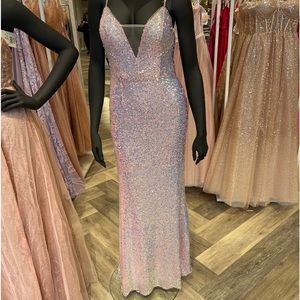 prom dress. it was worn once, never again.